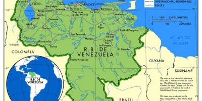 Mapa mapa de venezuela